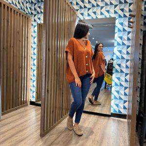 Chaleco de punto corte oversize MOGÁN