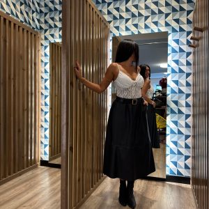 Falda efecto piel HOLLY