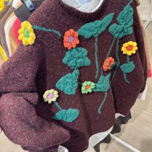 Jersey de punto FLOWERS