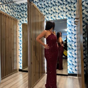 Vestido LENCERO BRILLO