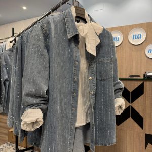 Camisa vaquera brillo NARYS