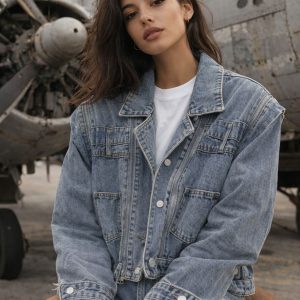 Chaqueta vaquera oversize FLYP