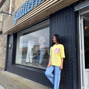 Camiseta corte oversize MELIM